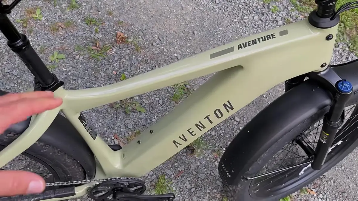 Aventon Aventure 3 during Will's test ride
