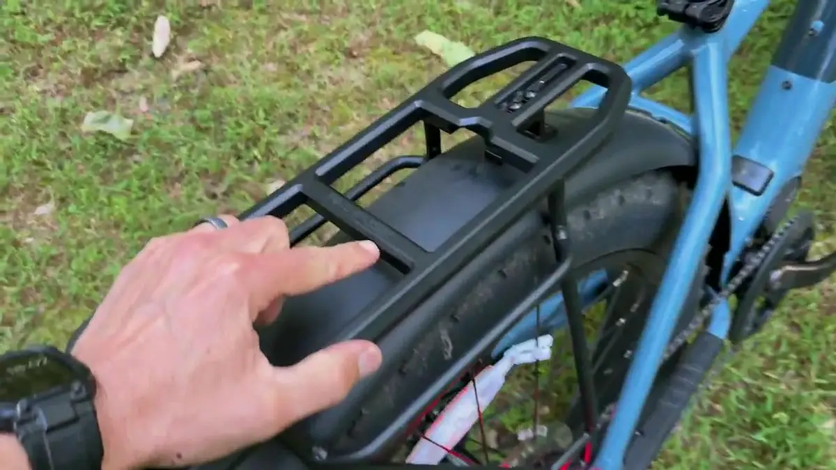 Aventon Aventure M during Will's test ride
