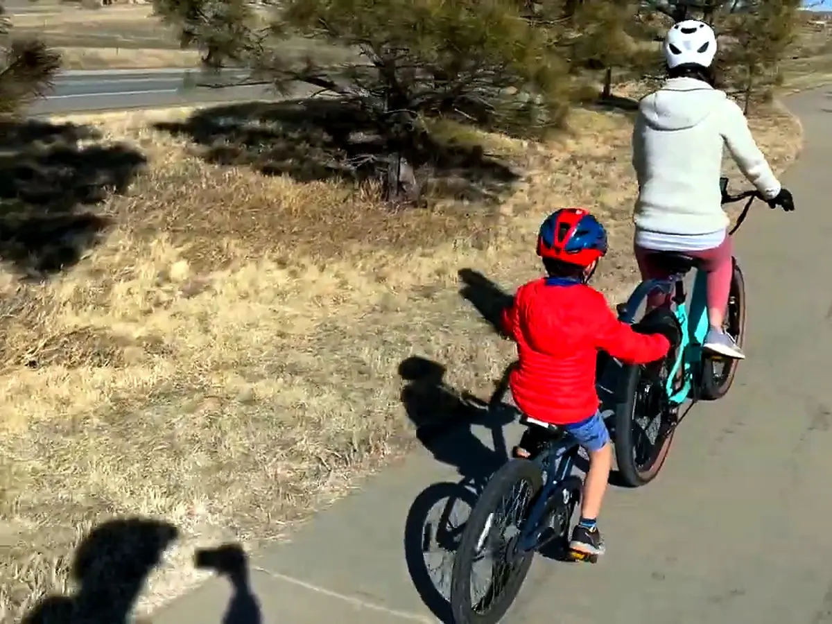 Velotric Discover 1 Step-Through, photo from Will's test ride video