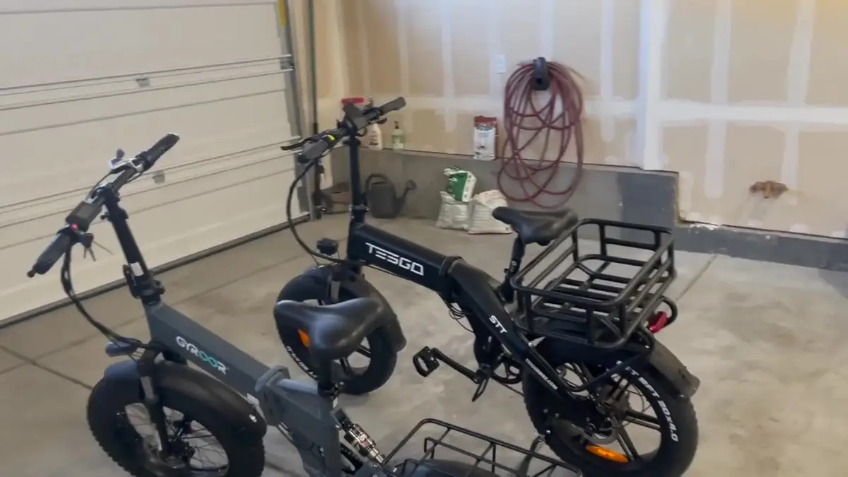 Gyroor C5 Max during Will's test ride