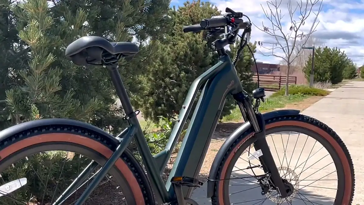 Ride1Up Turris, photo from Will's test ride video